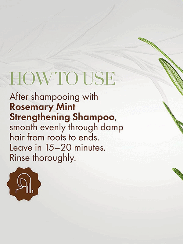 Rosemary Mint Strengthening Hair Masque