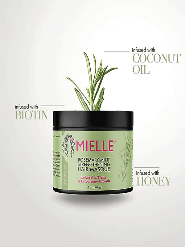 Rosemary Mint Strengthening Hair Masque