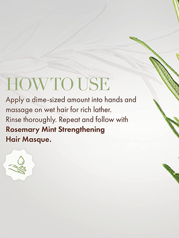 Rosemary Mint Strengthening Shampoo