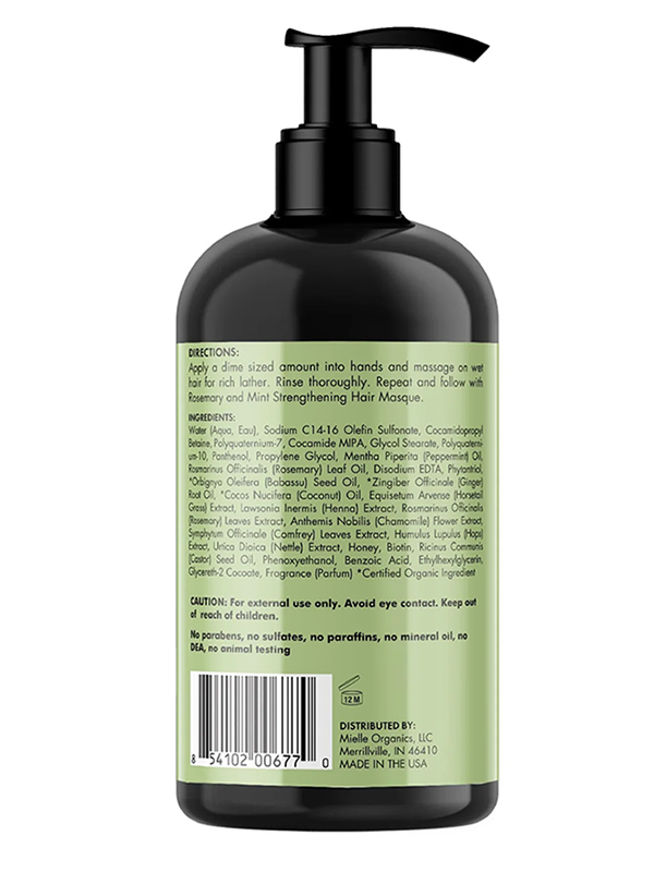 Rosemary Mint Strengthening Shampoo