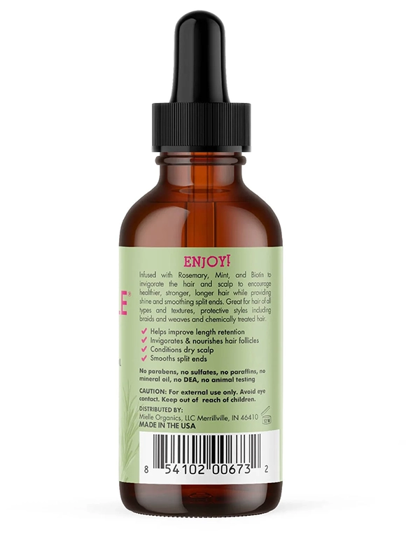 Rosemary Mint Scalp & Hair Strengthening Oil