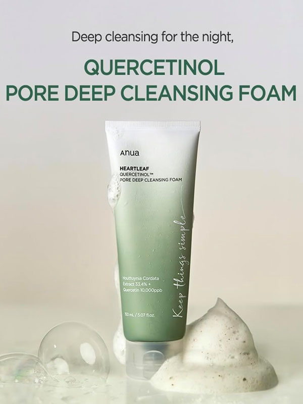 Heartleaf Quercetinol Pore Deep Cleansing Foam 150ml