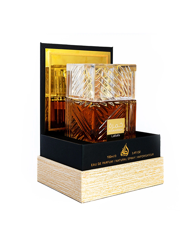 Lattafa Perfumes Khamrah for Unisex Eau de Parfum Spray, 3.4 Ounce